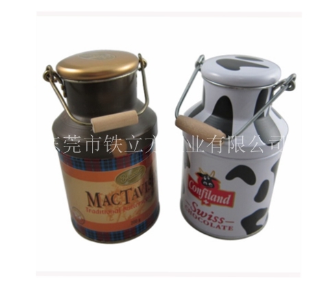 奶牛图案手提罐（大）